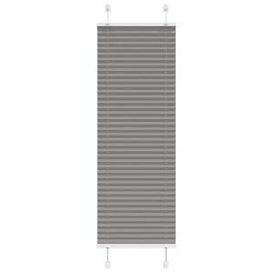 Antracite Plissada Cega 50x100 cm Largura Tecido 49.4 cm H