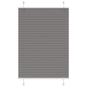 Estor Plisado Antracita 90x100 cm Tela Ancho 89.4 cm Poliéster H