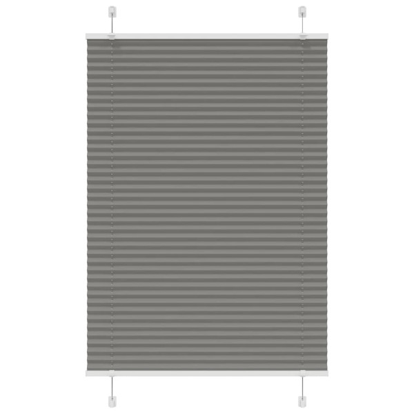 Estor Plisado Antracita 90x100 cm Tela Ancho 89.4 cm Poliéster M 2