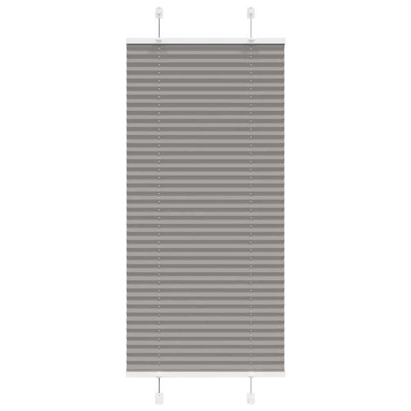 Estor Plisado Antracita 60x150 cm Tela Ancho 59.4 cm Poliéster D