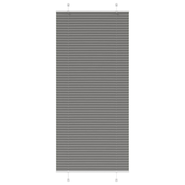 Estor Plisado Antracita 95x200 cm Tela Ancho 94.4 cm Poliéster D