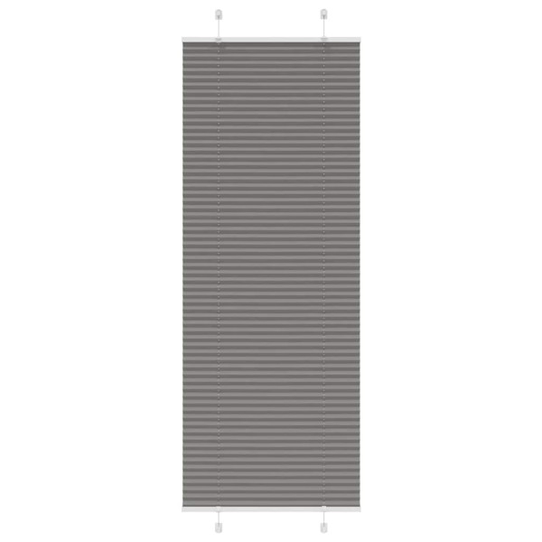 Estor Plisado Antracita 70x200 cm Tela Ancho 69.4 cm Poliéster D