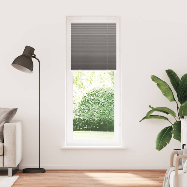 Antracite Plissada Cega 70x200 cm Largura Tecido 69.4 cm M 2