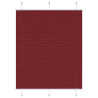 Estor Plisado rojo burdeos 80x150 cm Tela Ancho 109.4 cm 1