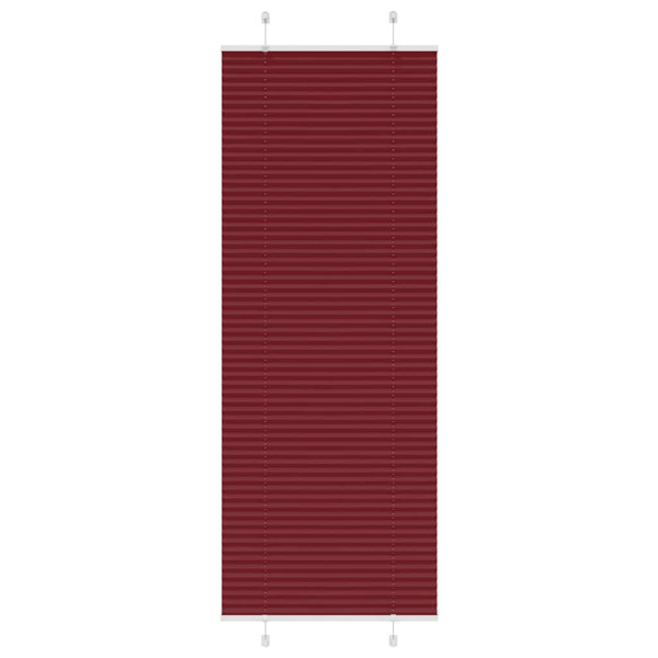 Estor Plisado rojo burdeos 80x200 cm Tela Ancho 79.4 cm D