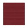 Estor Plisado rojo burdeos 120x100 cm Tela Ancho 119.4 cm 1