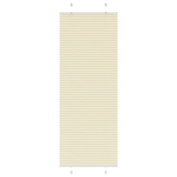 Estor Plisado crema 80x200 cm Tela Ancho 79.4 cm Poliéster D