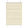 Estor Plisado crema 85x150 cm Tela Ancho 84.4 cm Poliéster 1