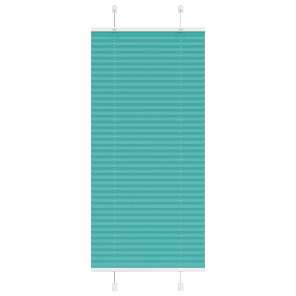 Estor Plisado verde petróleo 55x150 cm Tela Ancho 54.4 cm D