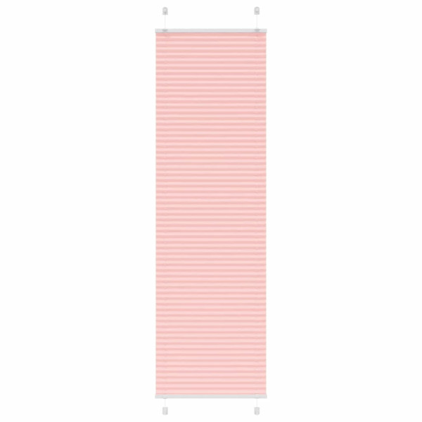 Estor Plisado rosa 65x200 cm Tela Ancho 64.4 cm Poliéster D