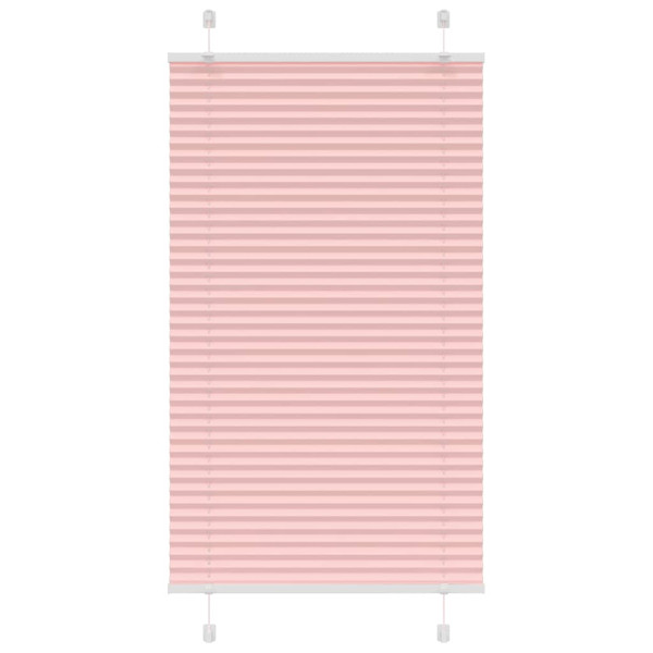 Estor Plisado rosa 75x100 cm Tela Ancho 74.4 cm Poliéster D