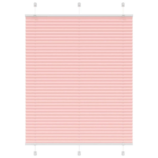 Estor Plisado rosa 105x150 cm Tela Ancho 104.4 cm Poliéster D