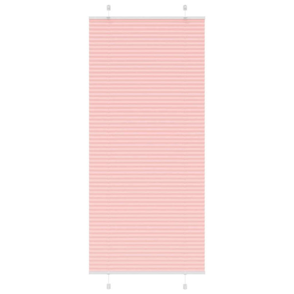 Estor Plisado rosa 95x200 cm Tela Ancho 94.4 cm Poliéster D