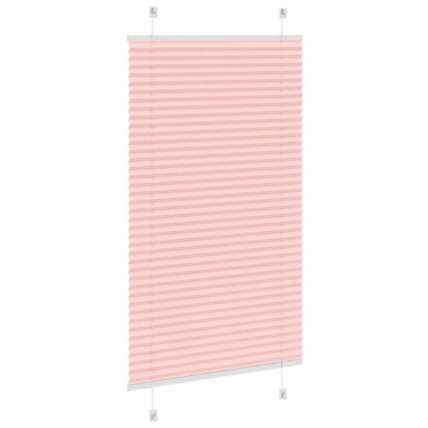 Estor Plisado rosa 75x150 cm Tela Ancho 74.4 cm Poliéster M 4