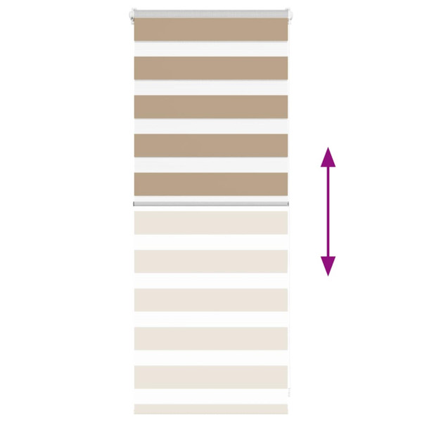 Cortina de zebra 60x100 cm largura do tecido 55.9 cm poliéster M 5