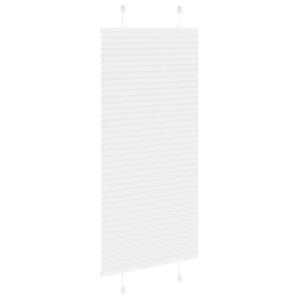 Branco Plissada Cega 60x150 cm Largura Tecido 59.4 cm Poliéster M 4