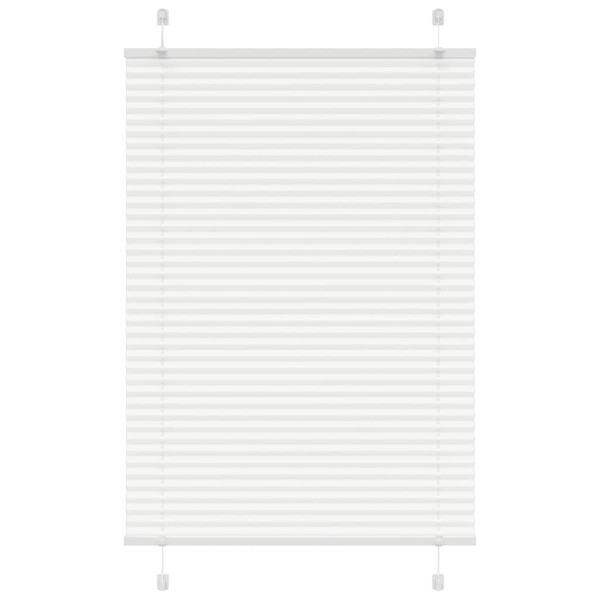 Estor Plisado blanco 95x150 cm Tela Ancho 94.4 cm Poliéster D