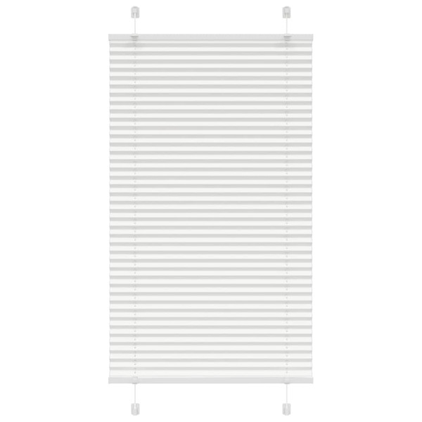 Estor Plisado blanco 75x100 cm Tela Ancho 74.4 cm Poliéster D