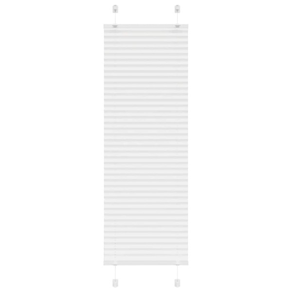 Estor Plisado blanco 50x100 cm Tela Ancho 49.4 cm Poliéster D