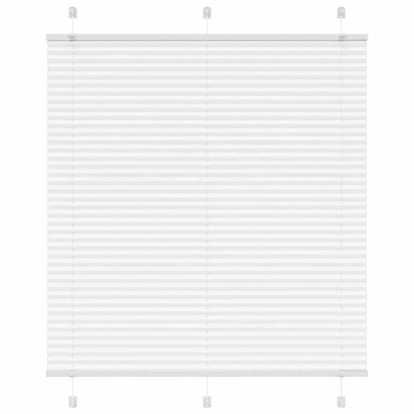 Estor Plisado blanco 115x100 cm Tela Ancho 114.4 cm Poliéster D