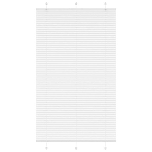 Estor Plisado blanco 115x200 cm Tela Ancho 114.4 cm Poliéster D