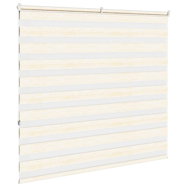 Estor cebra beige mármol tejido ancho 150.9 cm poliéster M 4