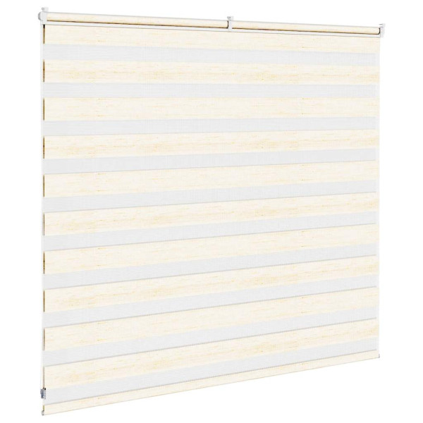 Estor cebra beige mármol tejido ancho 150.9 cm poliéster M 4