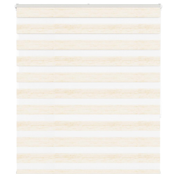 Estor cebra beige mármol tejido ancho 125.9 cm poliéster D