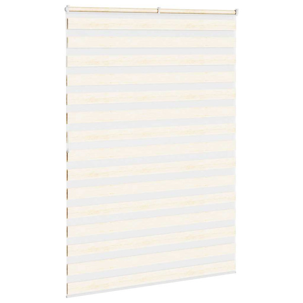 Estor cebra beige mármol tejido ancho 150.9 cm poliéster M 4