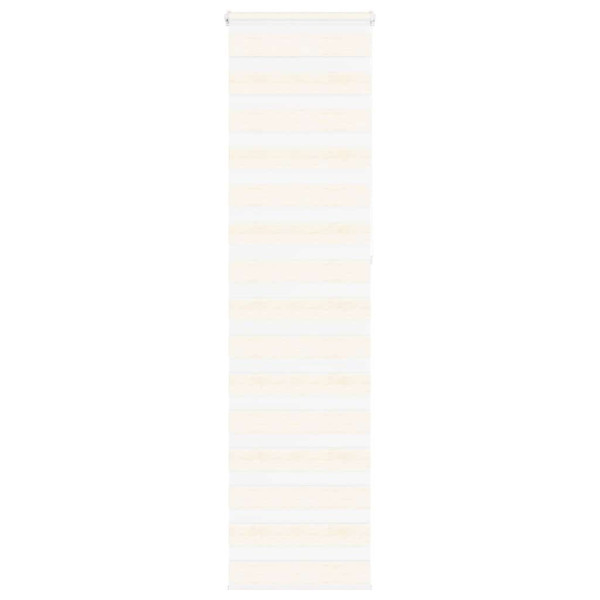 Estor cebra beige mármol tejido ancho 55.9 cm poliéster D