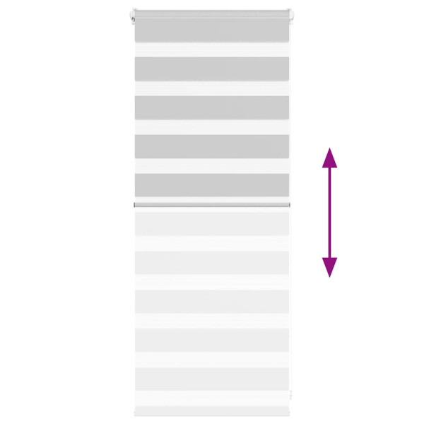 Cortina de zebra 60x100 cm largura do tecido 55.9 cm poliéster M 5