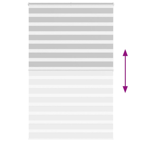 Cortina de zebra 140x200 cm largura do tecido 135.9cm poliéster M 5