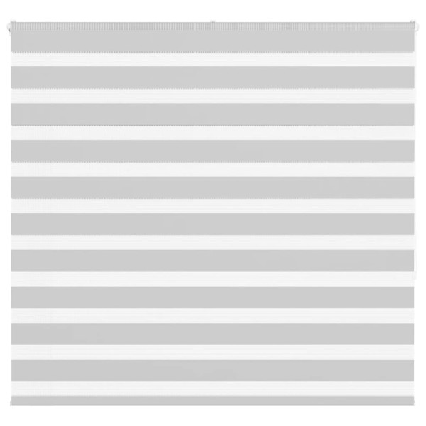 Estor cebra gris claro 155x150cm tejido ancho 150.9cm poliéster D