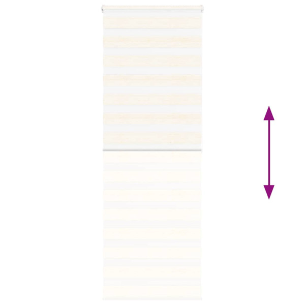 Estor cebra beige mármol tejido ancho 80.9 cm poliéster M 5