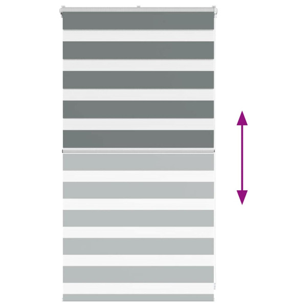 Cortina de zebra 90x100 cm largura do tecido 85.9 cm poliéster M 5