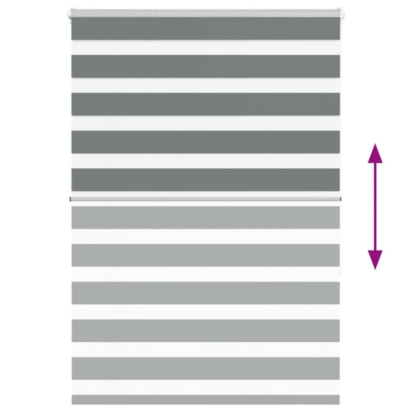 Cortina de zebra 115x150 cm largura do tecido 110.9cm poliéster M 5