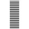 Estor cebra negro 85x200 cm tejido ancho 80.9 cm poliéster 1