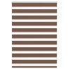 Estor cebra marrón 115x150 cm tejido ancho 110.9 cm poliéster 1