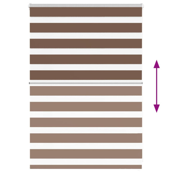 Cortina de zebra 105x100 cm largura do tecido 100.9cm poliéster M 5