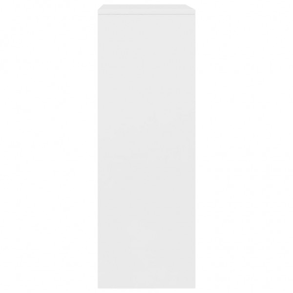 Aparador com 6 gavetas 50x34x96 cm contraplacado branco M 5