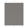 Antracite Plissada Cega 110x150 cm Largura Tecido 109.4 cm 1