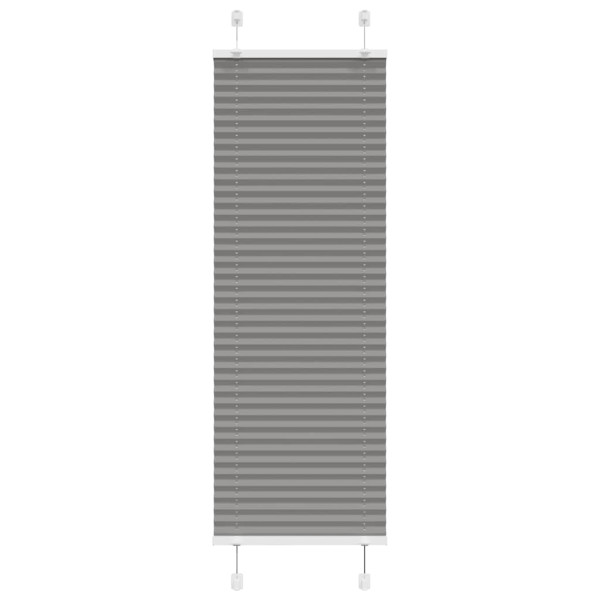 Estor Plisado Antracita 50x150 cm Tela Ancho 49.4 cm Poliéster D