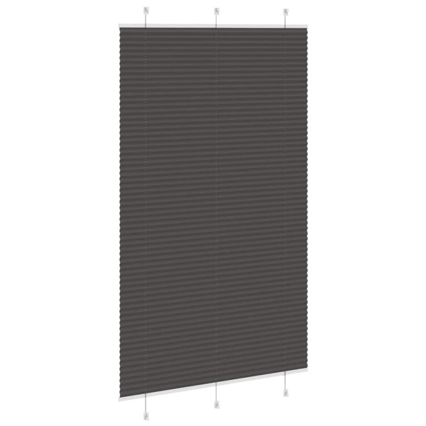 Estor Plisado negro 120x200 cm Tela Ancho 119.4 cm Poliéster M 4