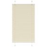 Estor Plisado crema 75x100 cm Tela Ancho 74.4 cm Poliéster 1
