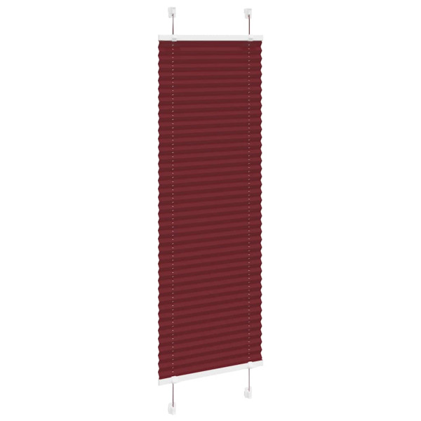 Estor Plisado rojo burdeos 45x150 cm Tela Ancho 44.4 cm M 3