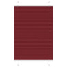 Estor Plisado rojo burdeos 90x150 cm Tela Ancho 89.4 cm 1