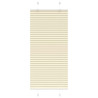 Estor Plisado crema 60x150 cm Tela Ancho 59.4 cm Poliéster 1