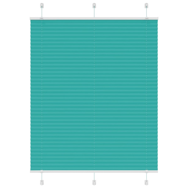 Estor Plisado verde petróleo 105x150 cm Tela Ancho 104.4 cm D