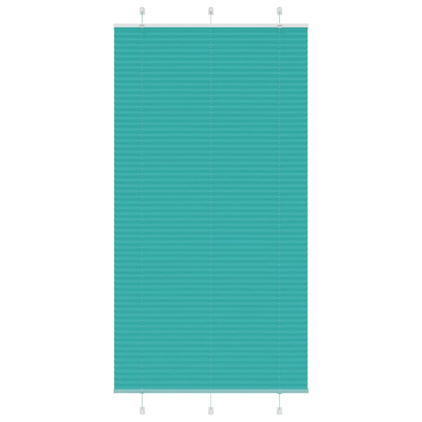 Estor Plisado verde petróleo 105x200 cm Tela Ancho 104.4 cm D