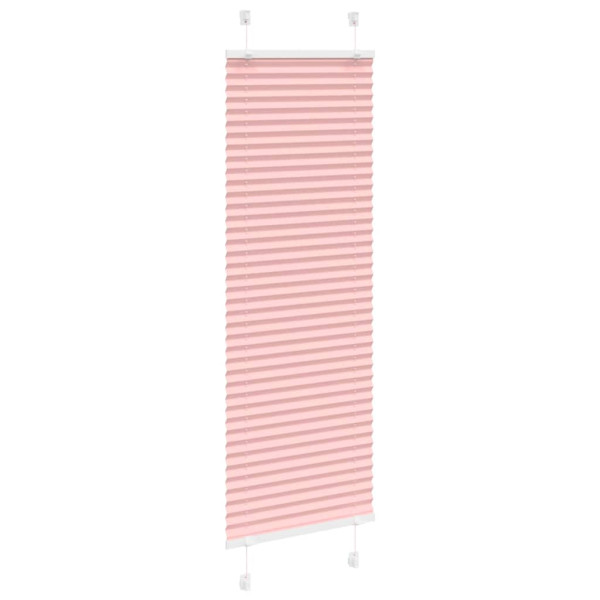 Estor Plisado rosa 45x100 cm Tela Ancho 44.4 cm Poliéster M 3